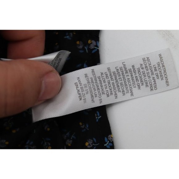 Paul Smith Navy Floral Casual Button Down Shirt - Picture 11 of 11